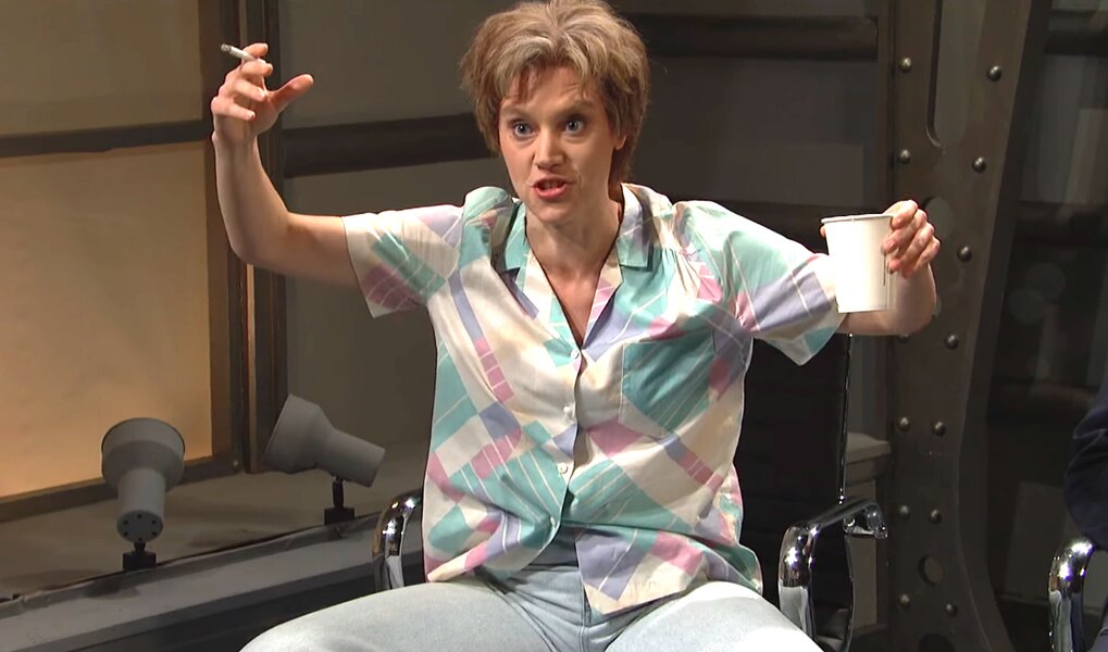 Kate McKinnon Makes Ryan Gosling Lose It in SNL's Alien Sequel Sketch