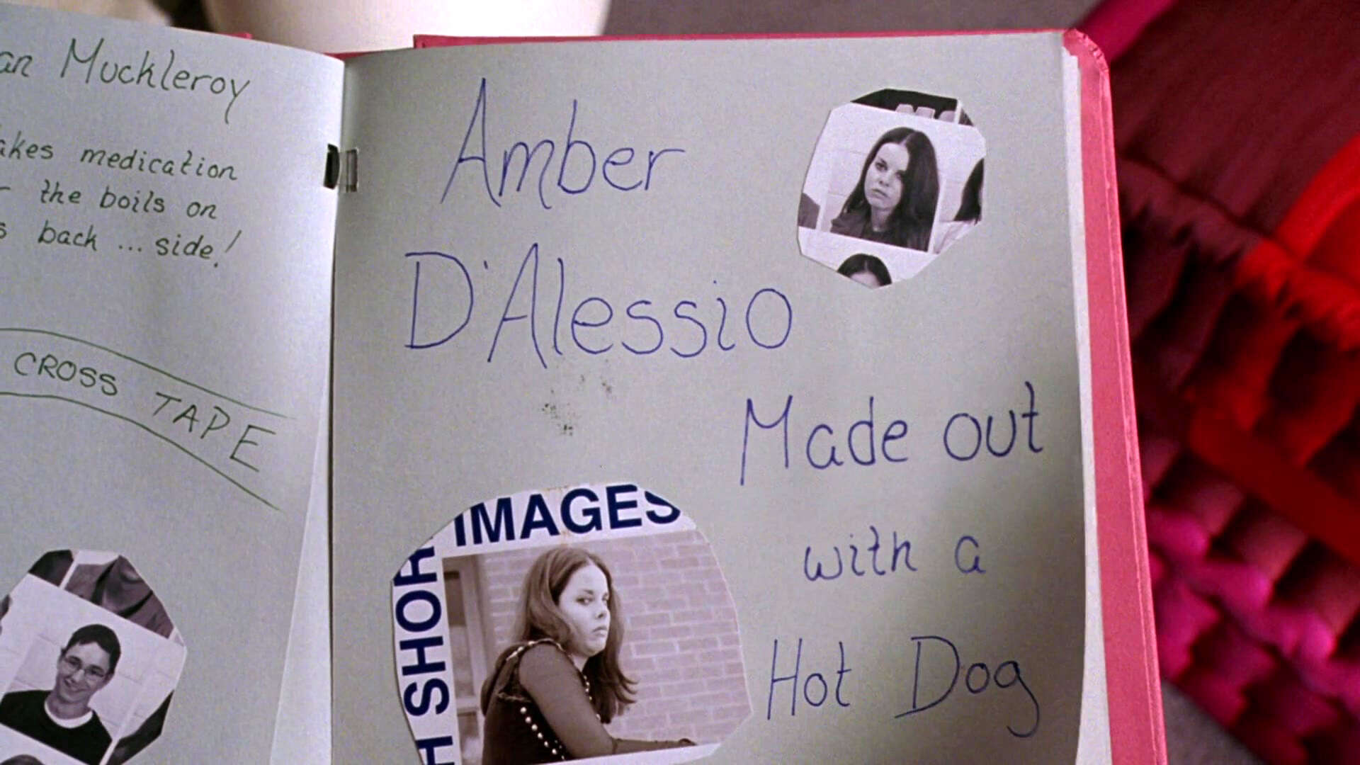 mean girls amber d'alessio made out with a hot dog