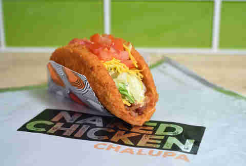 Taco Bell Crispy Chicken Quesadilla - change comin