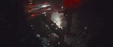 millennium falcon flying through crait last jedi