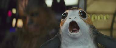 screaming porg the last jedi