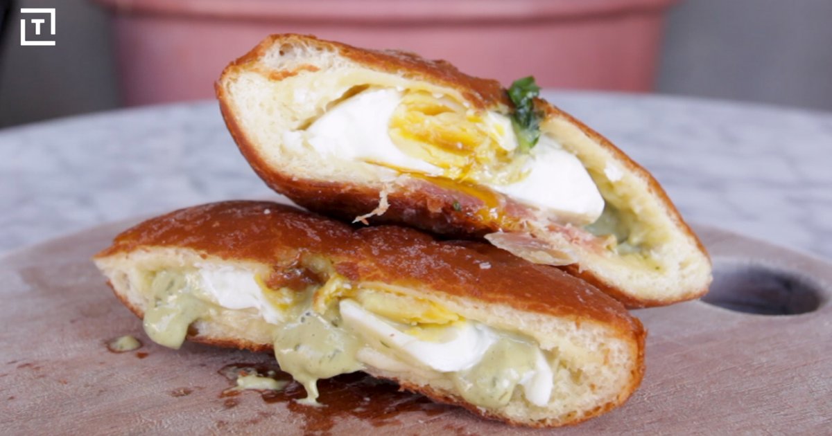 Sidecar Doughnuts Donut Shop Serving Eggs Benedict Doughnut Thrillist