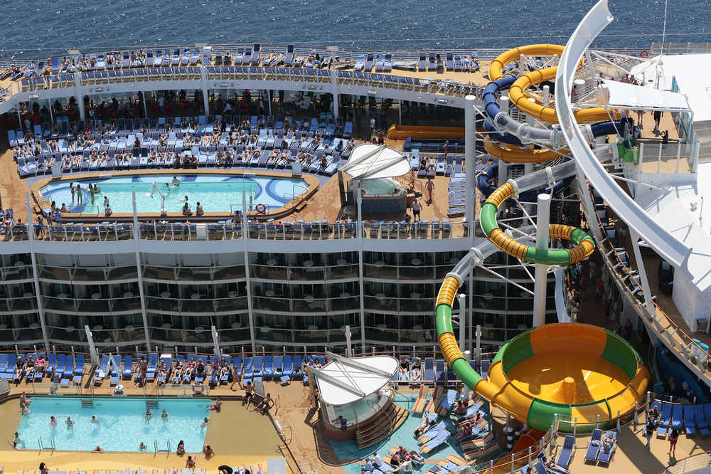 Allure Of The Seas Slides - Cruise Gallery