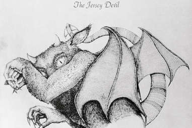 jersey devil illustration