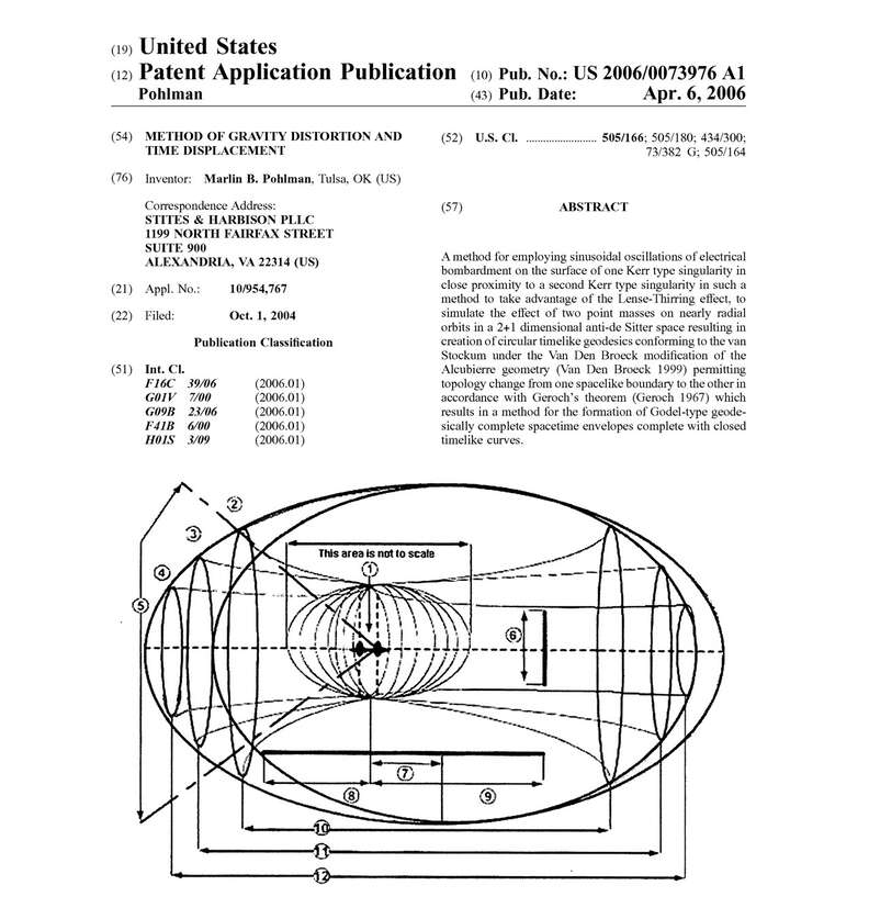 john titor time machine patent