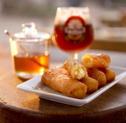 the porter atlanta goat cheese fritter