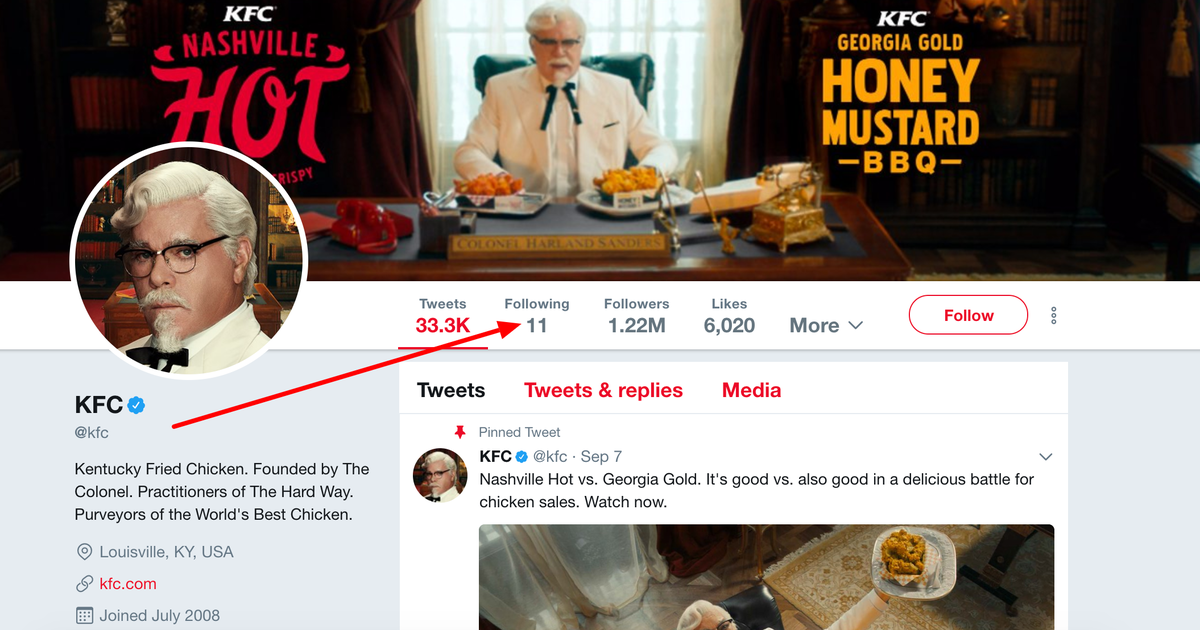 KFC's Twitter Account Has a Buried Joke - Thrillist