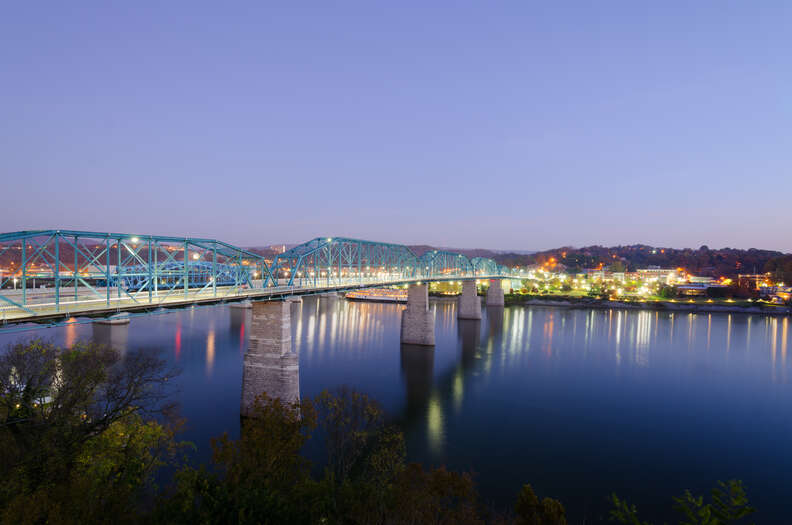 The Walnut Street Bridge