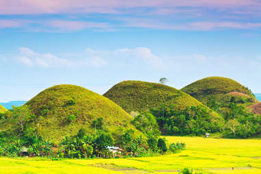 The Chocolate Hills. Bohol, Philippines