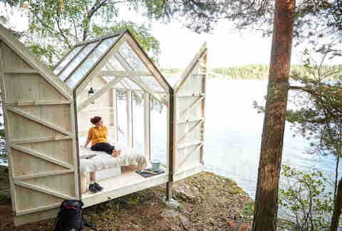 Glass Cabin Rentals Sweden S 72 Hour Cabin Is Genius Thrillist