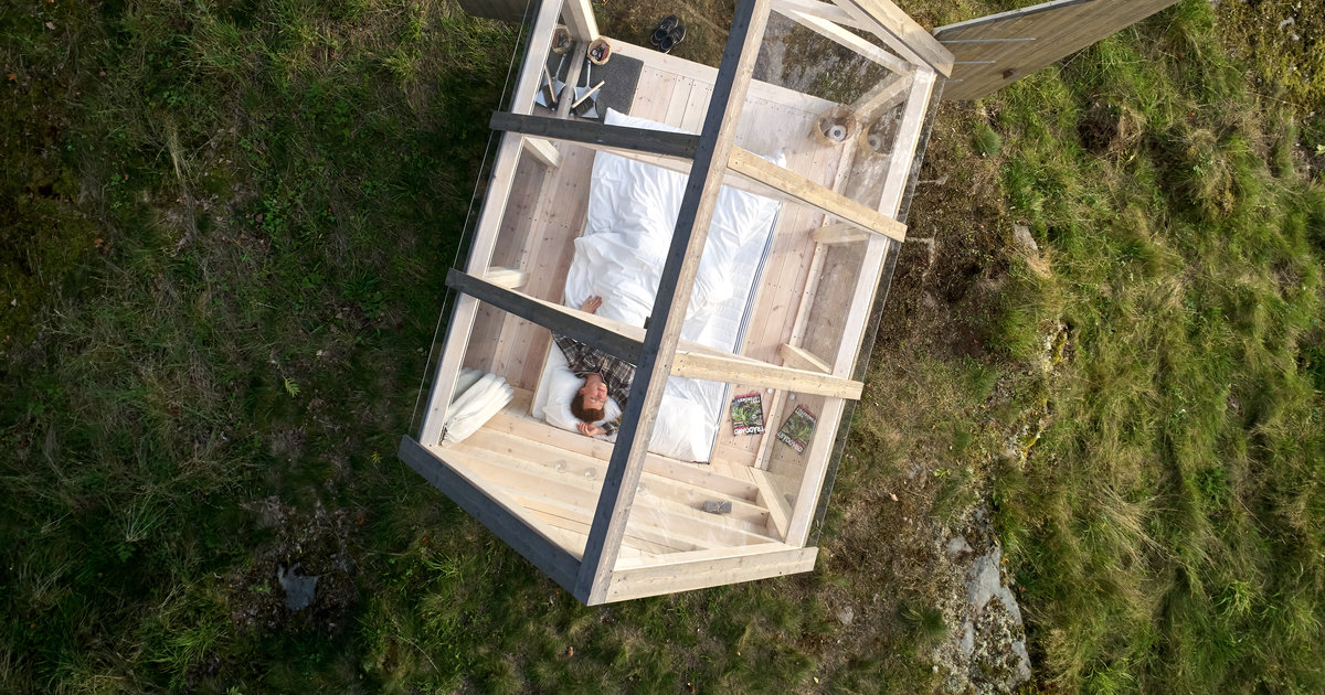 Glass Cabin Rentals Sweden's 72Hour Cabin Is Genius Thrillist