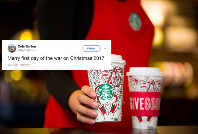 Is Starbucks Waging 'War on Christmas'? Red Cup Stirs Controversy