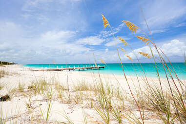 Providenciales island in Turks and Caicos