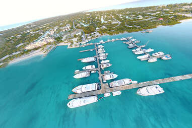 Marina in Turks and Caicos