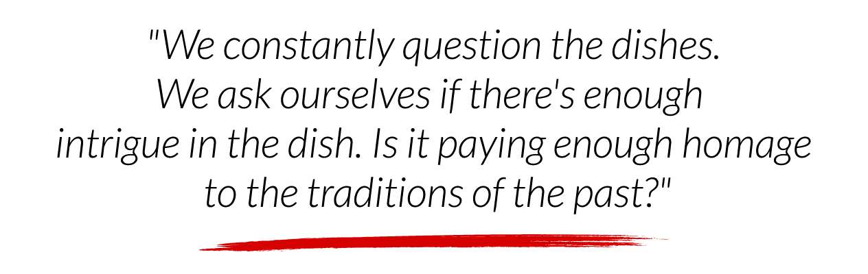 we constantly question...