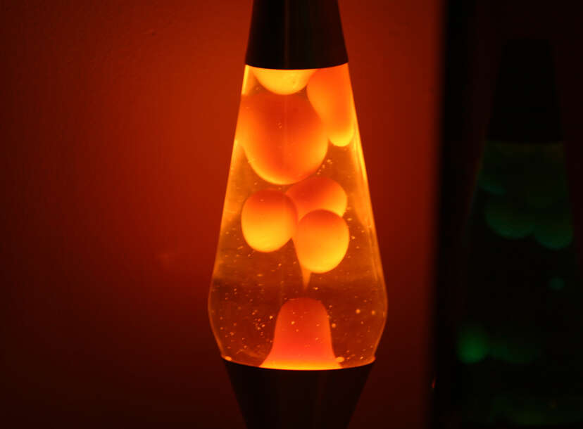 Saints deals lava lamp