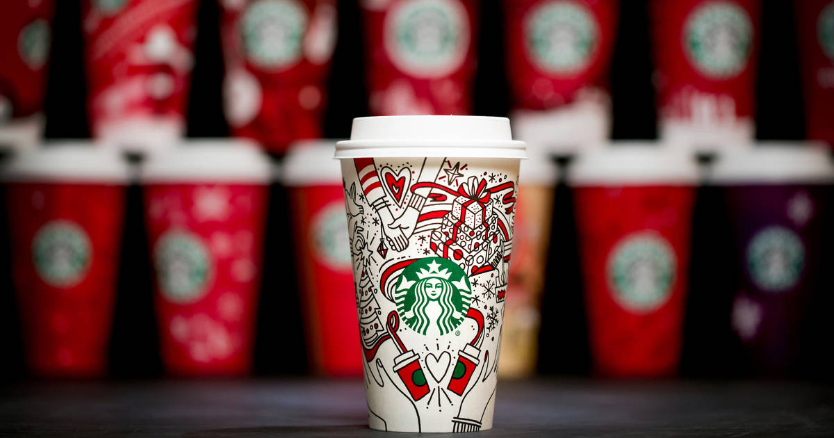 Look Back on Starbucks' Holiday Cups Over the Years