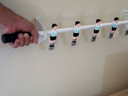 Foosball Coat Rack - Thrillist