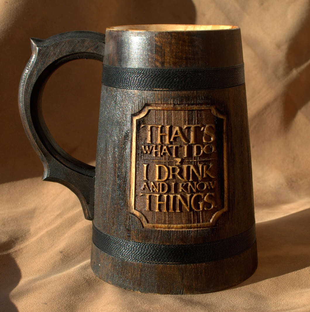 game of thrones I drink and I know things mug