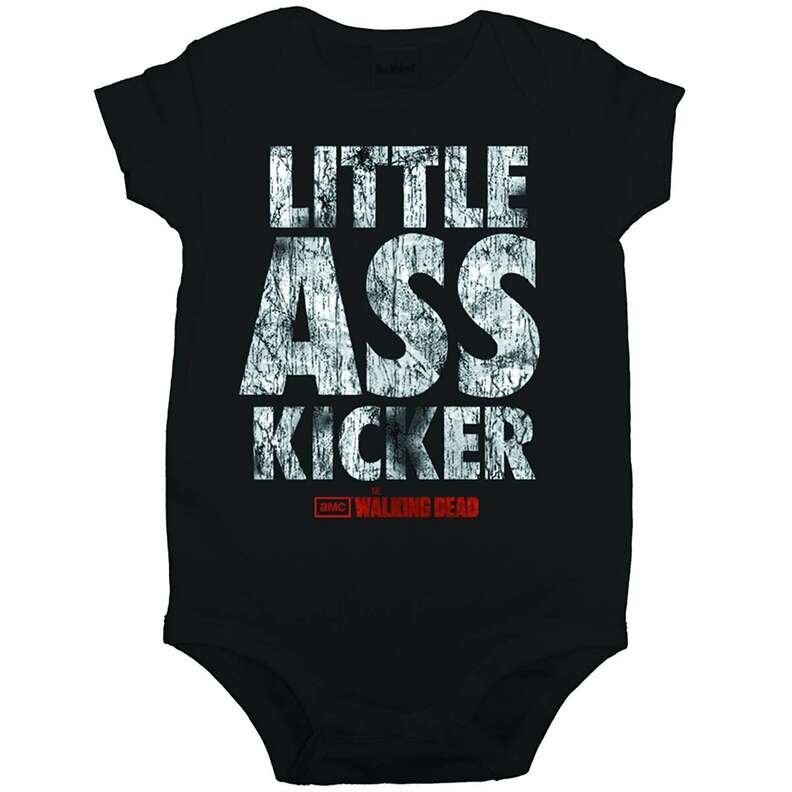 The Walking Dead Little Ass Kicker Infant Snap Suit