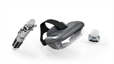 Star Wars™: Jedi Challenges - AR Headset with Lightsaber Controller and Tracking Beacon