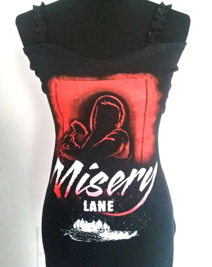 misery dress t-shirt