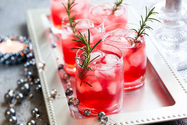 Christmas cocktails