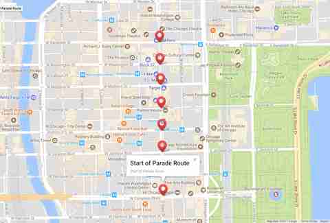 parade thanksgiving chicago route map thrillist