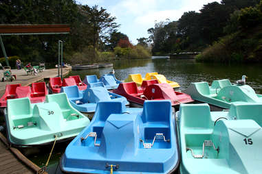 stow lake pedal boats
