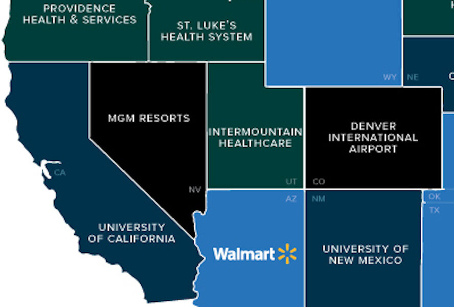 Biggest Employers In Every US State Shown On A Map - Thrillist