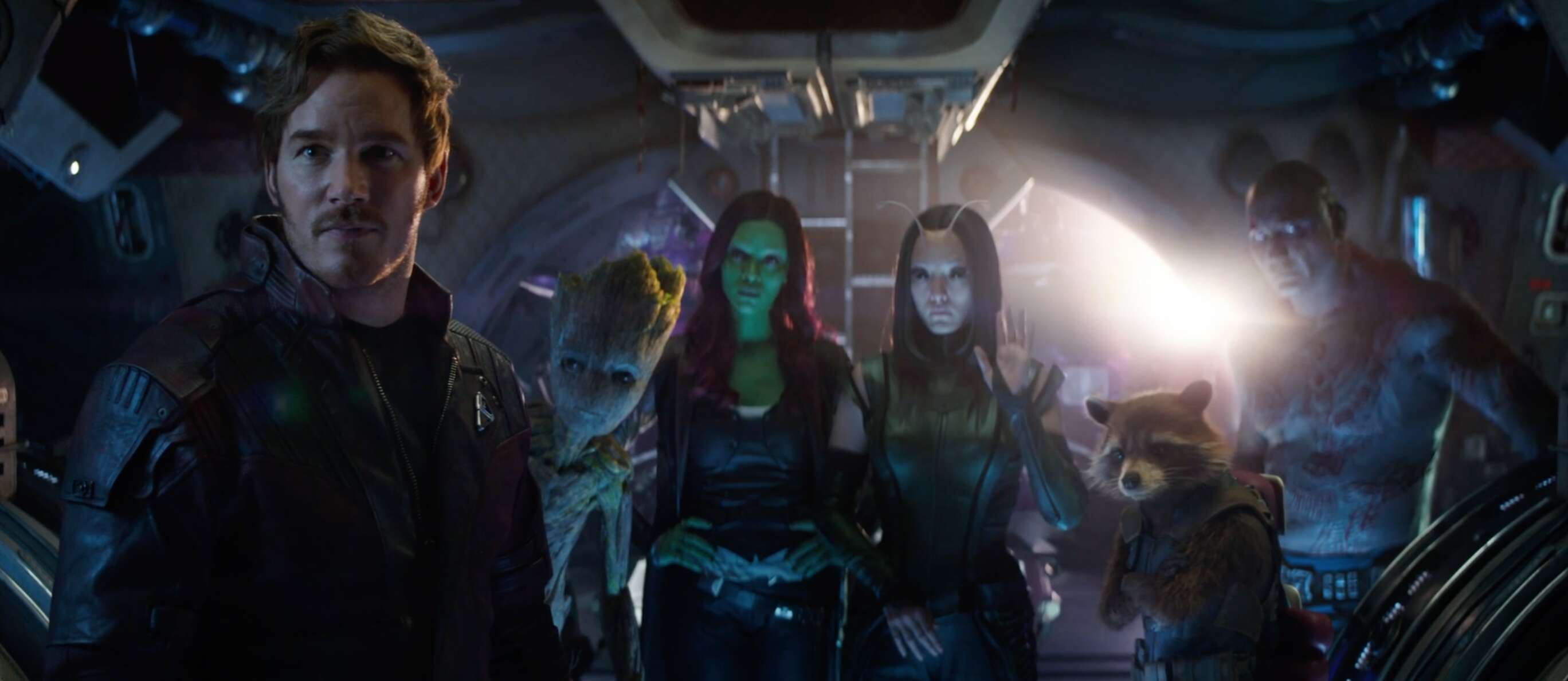 guardians of the galaxy in avengers infinity war