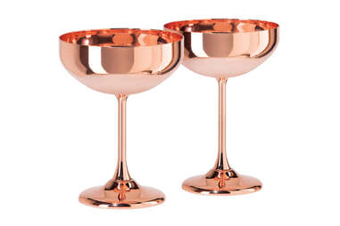 Copper Martini Cocktail Cup by Sertodo