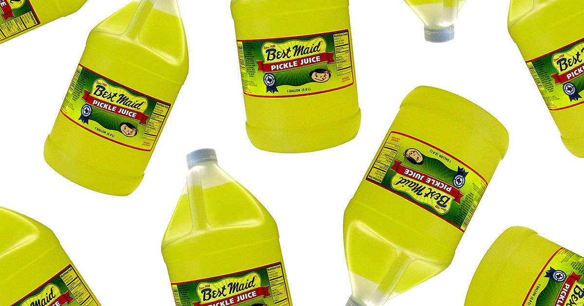 One-Gallon Jug of Pickle Juice Available on