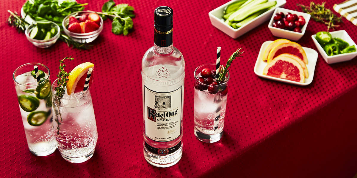Vodka Soda Garnish