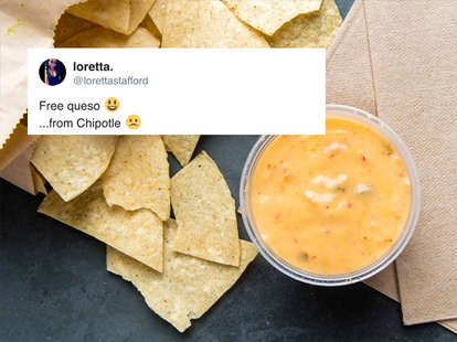 Chipotle's Queso Feedback Is Still Negative Despite Free Queso Deal ...