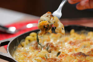 The Cheesiest Skillet Bake Ever