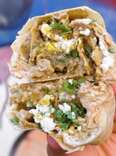 The Chilaquiles Burrito at Cafe Calacas Is Breakfast Perfection