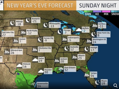 New Year's Eve Weather in NYC: How Cold is the Times Square Ball Drop ...
