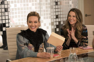 sutton foster and hilary duff in younger