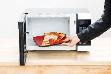 microwave pizza