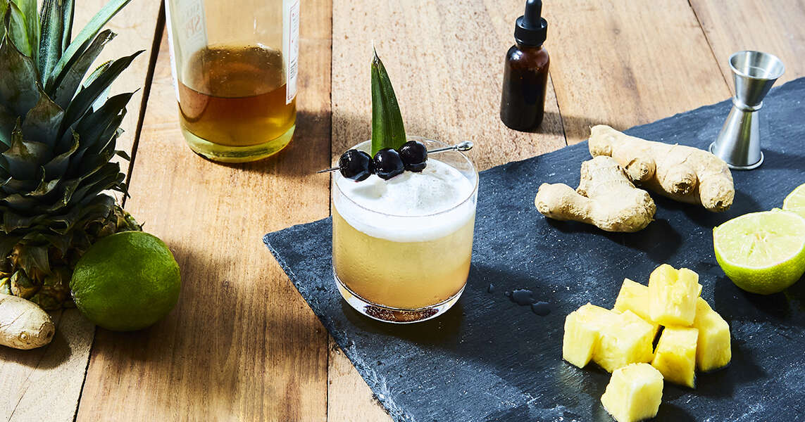 Tropical Rum and Pineapple Cocktail Thrillist