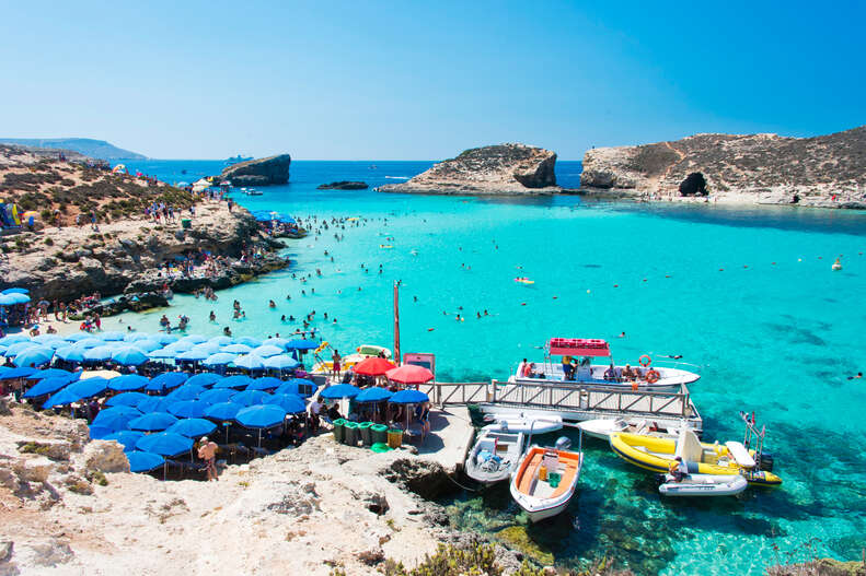 Blue Lagoon Camino Island Malta
