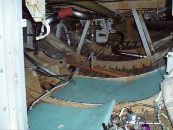 interior of plane