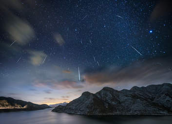 meteor showers 2018