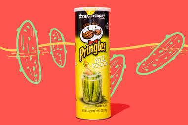 dill pickle pringles