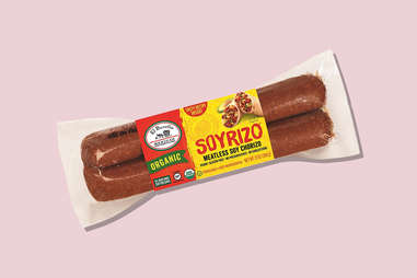 soyrizo spicy meatless chorizo vegetarian