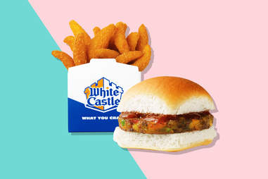 white castle veggie slider