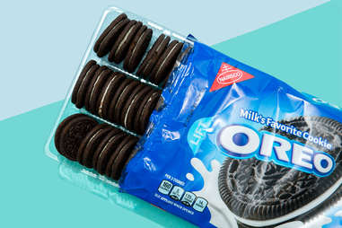 vegan oreos in a package