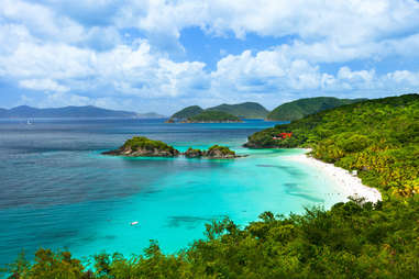 Trunk bay, St John island