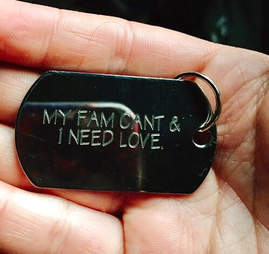 dog abandoned highway utah dogtags